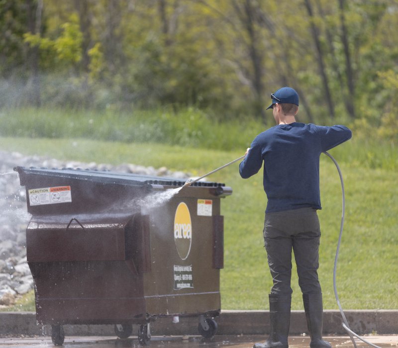 dumpster cleaning services